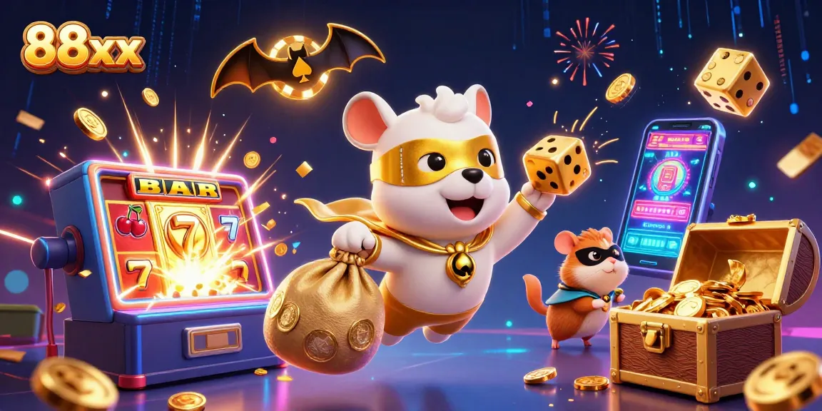 Join thrilling adventures with 88xx casino games featuring a superhero dog and exciting slots explosion.