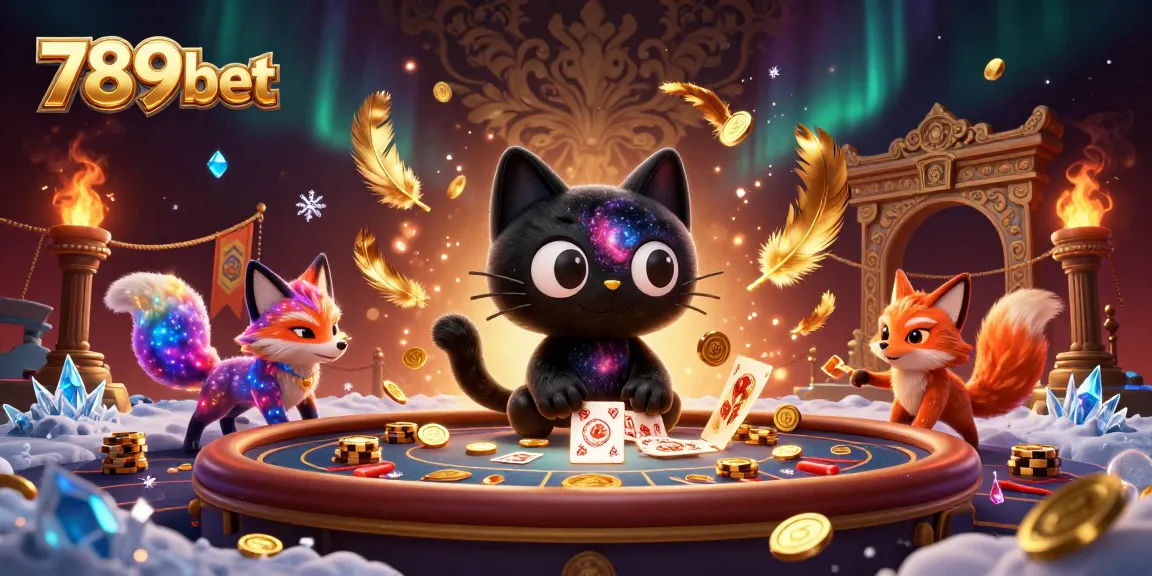 Tham gia 789bet cùng chú mèo vũ trụ và kỳ lân, trải nghiệm casino sôi động.