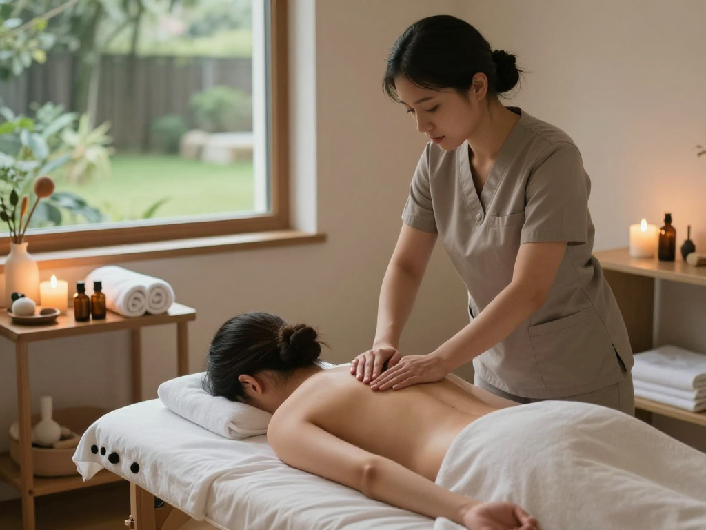Experience premium 시흥출장마사지 in a tranquil home setting with a professional therapist.