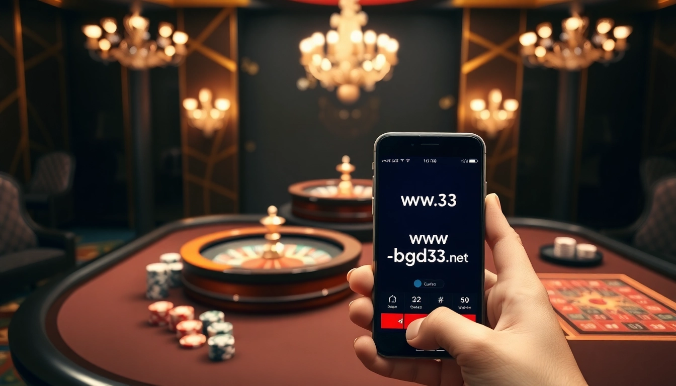 Experience thrilling gambling action at www-bgd33.net with luxurious casino visuals