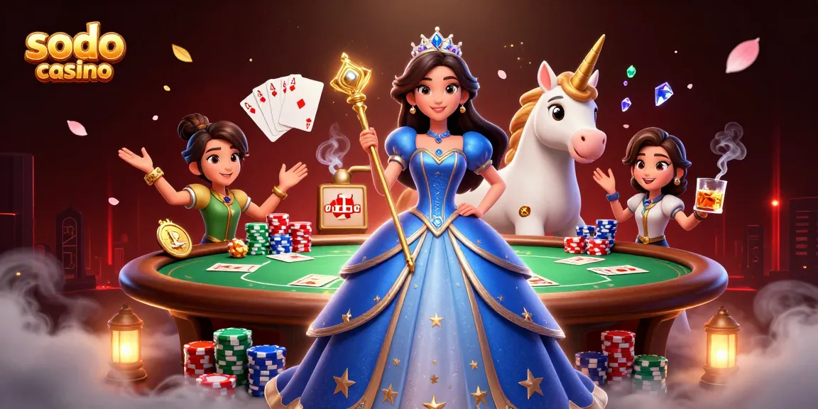 Sodo casino provides a thrilling experience with poker and fun characters in a vibrant 3D world.