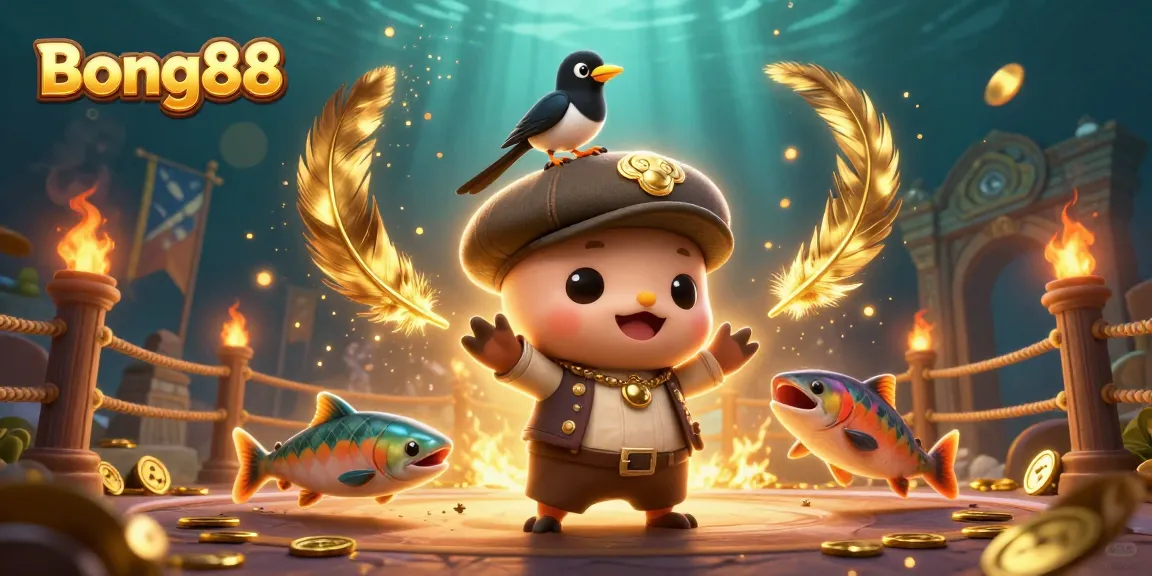 Bong88 offers engaging 3D casino action with Nessie and friends in an exciting gaming arena.